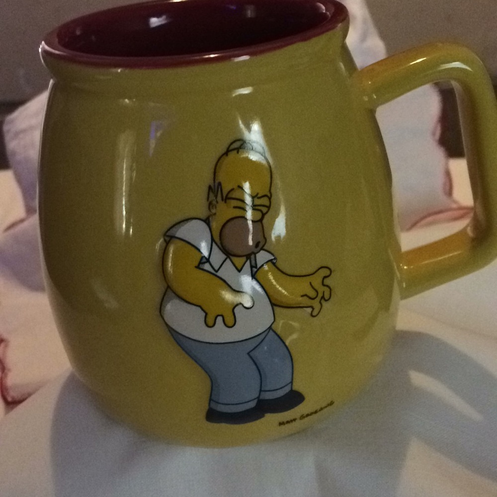 20th century Fox  2004 Homer Simpson coffee cup